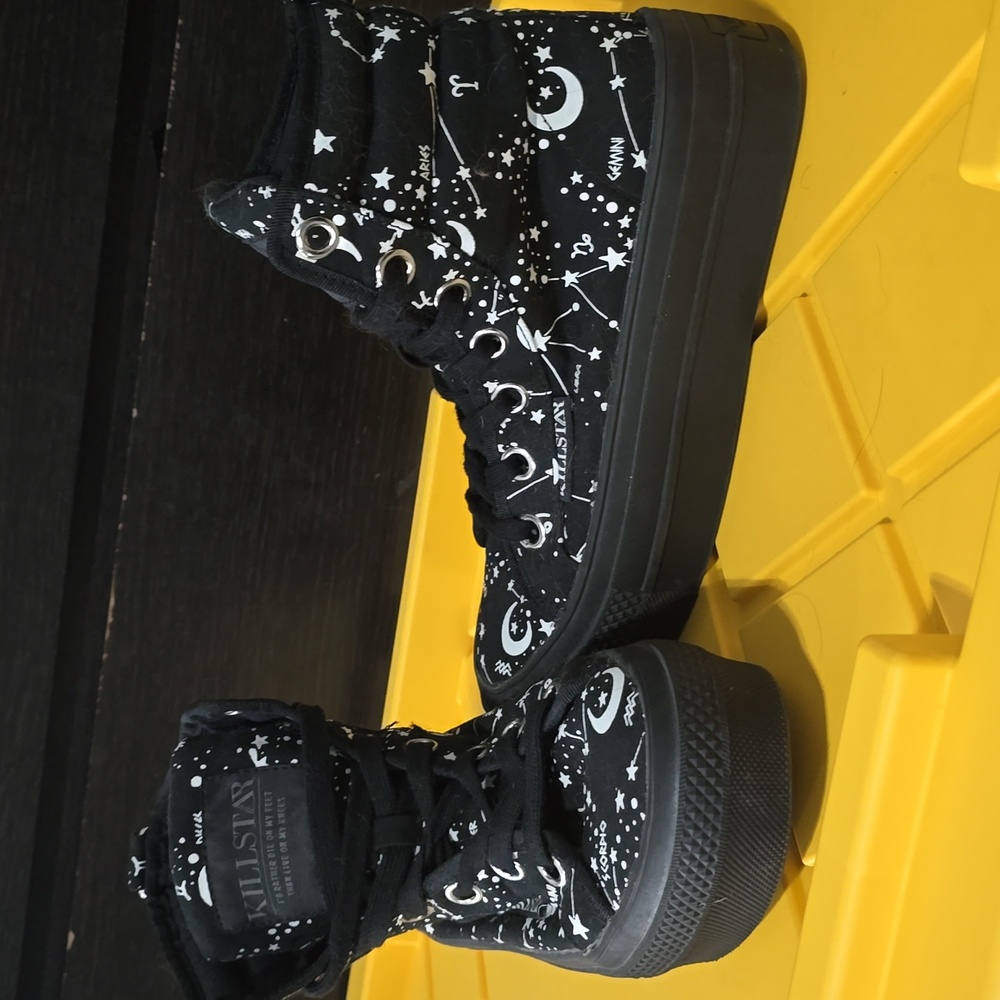 Killstar Star Map Zodiac High Tops